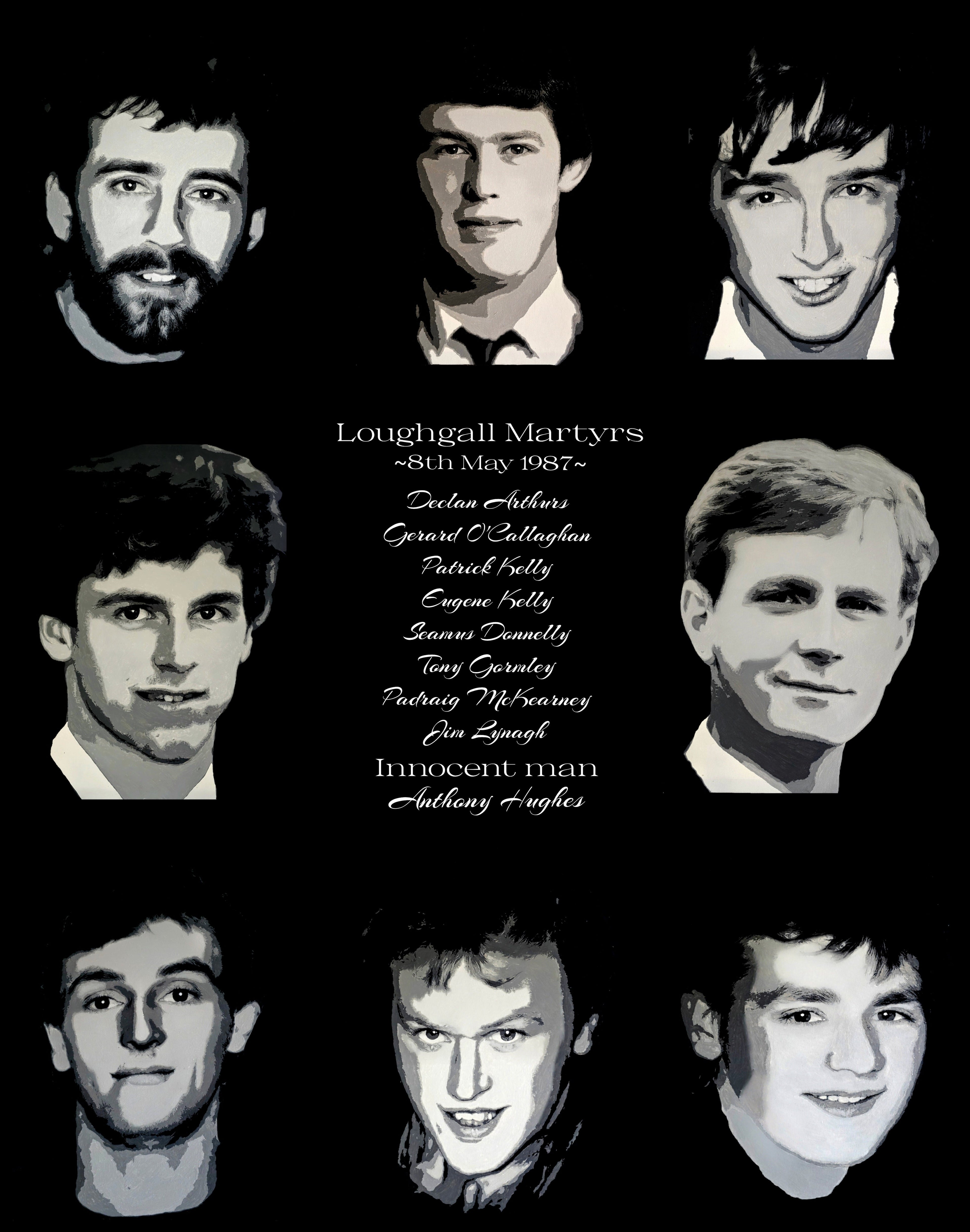 loughgall martyrs collage