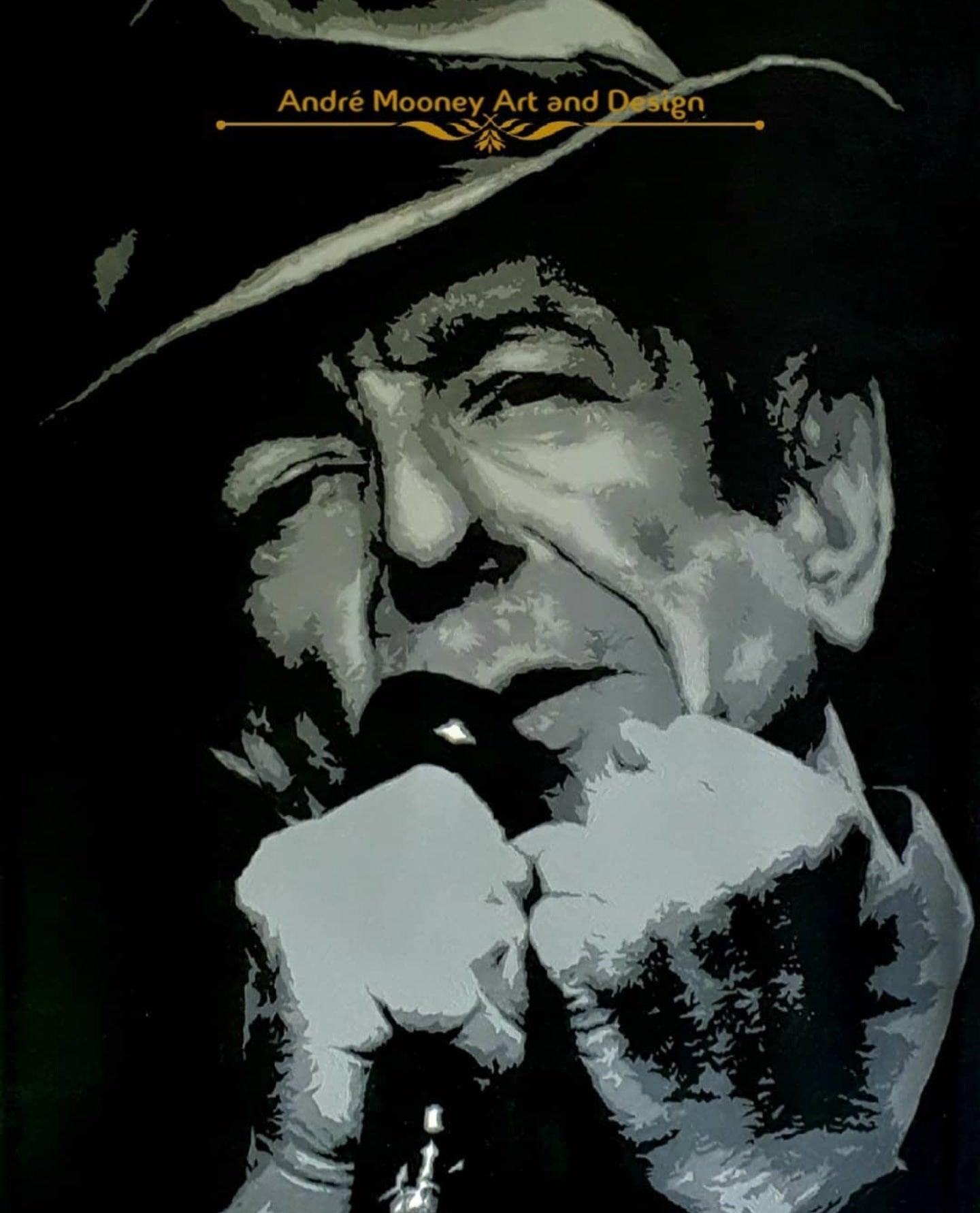 Leonard Cohen Limited Edition Print
