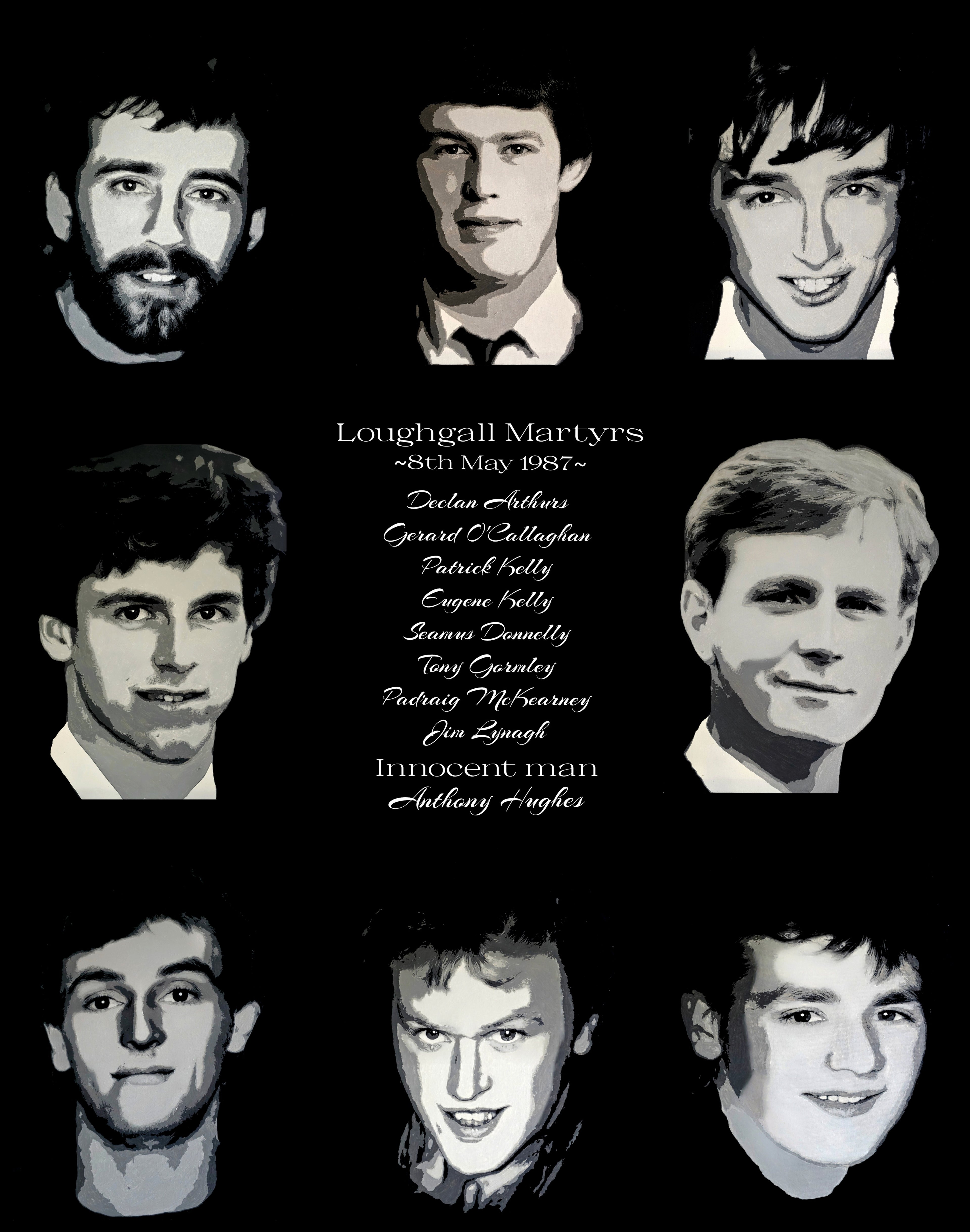 Loughgall Martyrs — Special Edition Collage Print