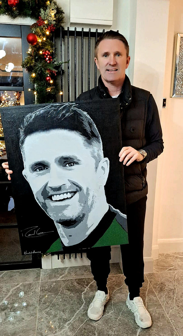 Robbie Keane - Signed Original Painting